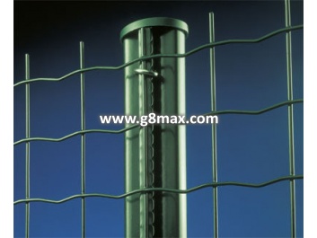 Zaunpfähle aus Metall (rund)