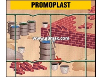 Geschweißter Zaun PROMOPLAST, verzinkt + PVC RAL6005, Draht 2,1mm / Höhe 1,5m