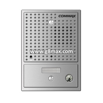 DRC-4CGN2 SILVER ~ krohvipealne videopaneel PAL 68° IR, 12 Vdc, silver