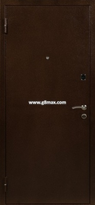 Metalltür  CLASIC BROWN