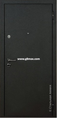 Metalltür  CLASIC BLACK