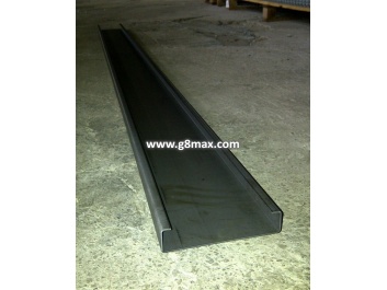 C-Profil-schwarz-200x45x3mm L-3000mm
