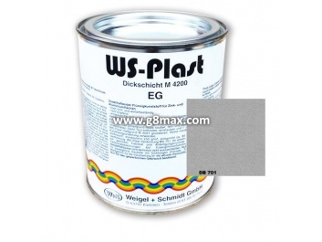 Farbe silbergrau WS Plast DB701
