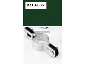 Zaunbefestigungen Standardschelle RAL 6005 48mm