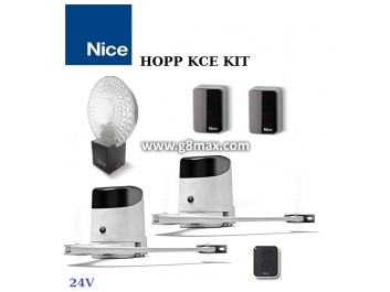 Automatisierungsanlagen für zweiflügelige Tore NICE HOPP KCE KIT (bis 4.8M) 24V
