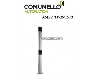 Aluminiumsäule für zwei Zubehörteile COMUNELLO TWIN 100 H100cm
