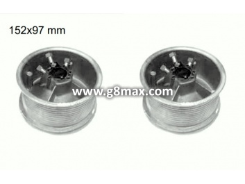 Standard-Hubzylinder eingestellt 152x97mm
