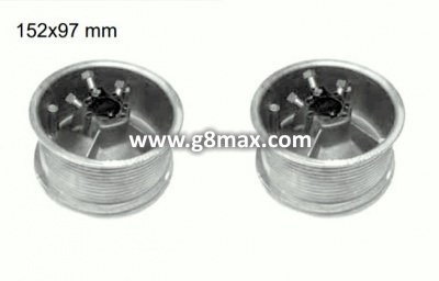 Standard-Hubzylinder eingestellt 152x97mm