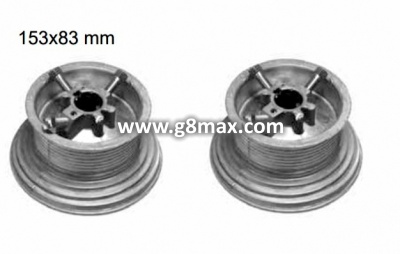 Seilrolle für erhöhten Auftrieb 153x83mm