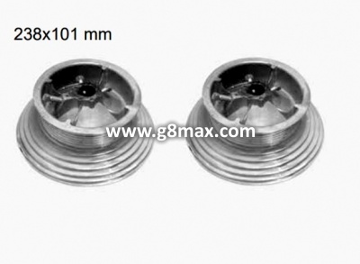 Seilrolle für erhöhten Auftrieb 238x101mm