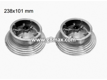 Seilrolle für erhöhten Auftrieb 238x101mm