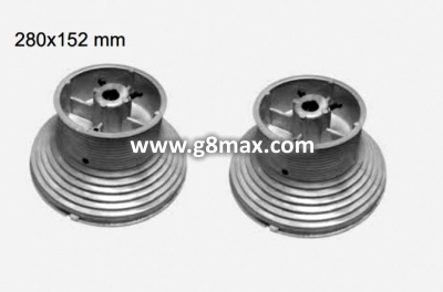 Seilrolle für erhöhten Auftrieb 280x152mm