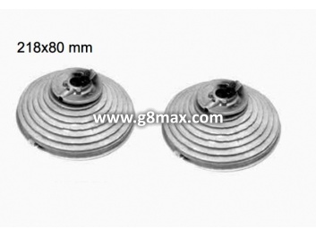 Kabeltrommelset für vertikale Erhebung 218x80mm