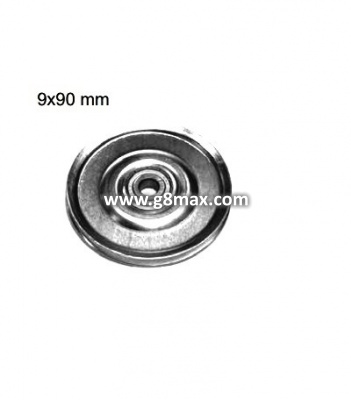 Das Kabel ist 9x90mm gerollt