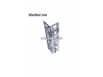 Perforeeritud kinnitusnurk 30x30x2mm
