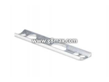 LOCINOX Aluminium Gegenplatte 3019LA / runde Pfosten Ø40 mm