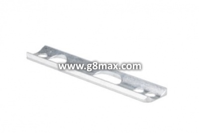 LOCINOX Aluminium Gegenplatte 3019LA / runde Pfosten Ø40 mm
