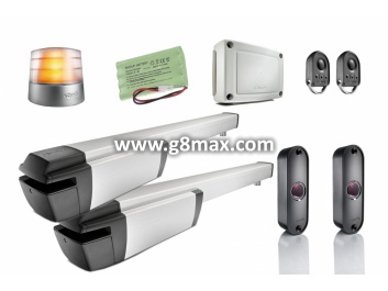 Doppelflügeltorautomatisierung IXENGO L 24V io Comfort Pack