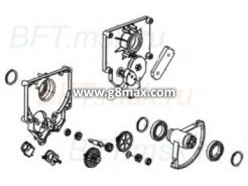 BFT R MCL 80 Reduziermotor-Set.
