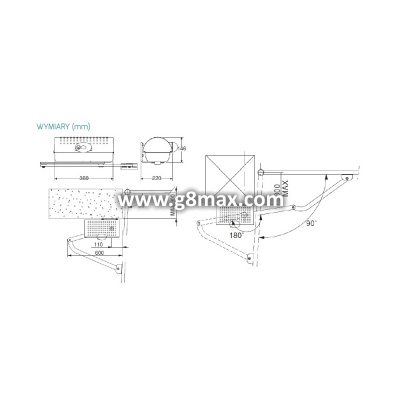 Drehtorantriebsmotor BFT IGEA BT