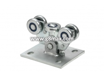 COMUNELLO ROLLBLÖCKE CGS-250.5Mini (5 Rollen, verzinkt) - vollständig x 2 Stück