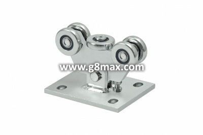COMUNELLO ROLLBLÖCKE CGS-350.5Mini (5 Rollen, verzinkt) - vollständig x 2 Stück