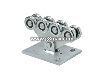 COMUNELLO ROLLBLÖCKE CGS-350.8Mini (8 Rollen, verzinkt) - vollständig x 2 Stück