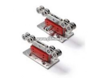 COMUNELLO ROLLBLÖCKE CGS-500.8M Mini (8 Rollen, verzinkt) - vollständig x 2 Stück