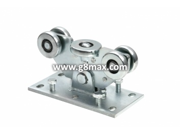 COMUNELLO ROLLBLÖCKE CGS-250.5Piccolo(5 Rollen, verzinkt) - vollständig x 2 Stück