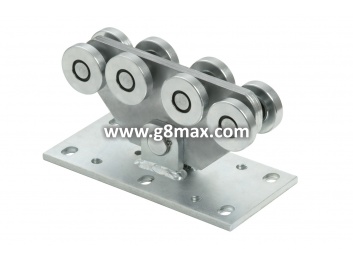 COMUNELLO ROLLBLÖCKE CGS-250.8Piccolo(8 Rollen, verzinkt) - vollständig x 2 Stück