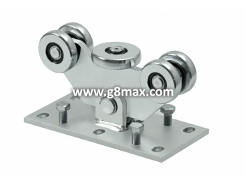 COMUNELLO ROLLBLÖCKE CGS-350.5Piccolo(5 Rollen, verzinkt) - vollständig x 2 Stück