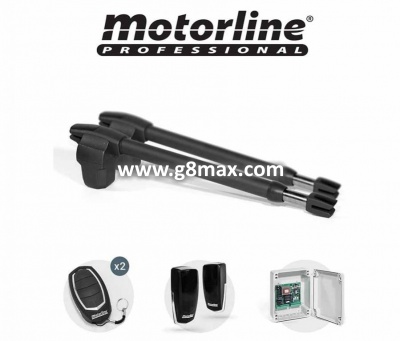 Zweiflügeltor-Automatik MOTORLINE PROFESSIONAL KIT LINCE 600 (Līdz 8M) 24V
