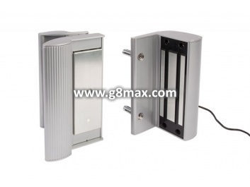 Elektromagnetisches Schloss zur Oberflächenmontage ohne integrierte Griffe Locinox MAG-5000 (Kraft 500 kg) für Tore und Pforten, 12–24 V DC, ZILV