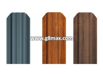 Stacket Metallplatten