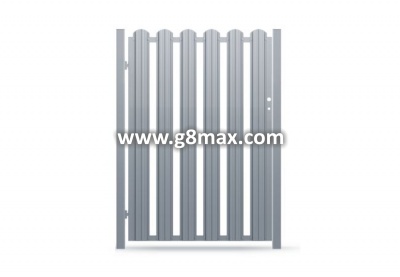 Fußgängertore LUX VERTICAL STEEL PROFILE