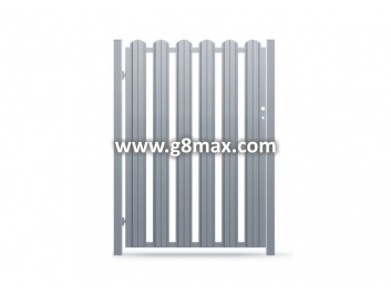 Fußgängertore LUX VERTICAL STEEL PROFILE