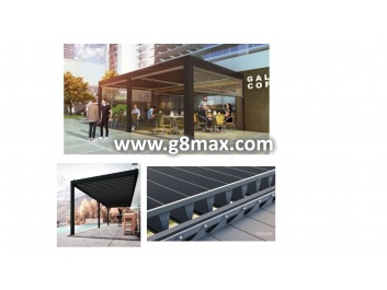 Pergola Plus BRISA SOLAR mit 2 Säulen