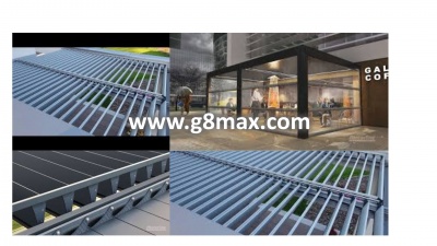Pergola Plus BRISA SOLAR ohne Säulen