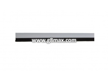 Türbürste L 14mm x 1000mm / selbstklebend, PVC – Weiß