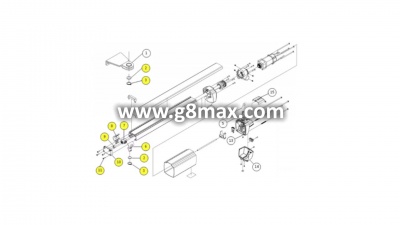 Repair parts kit Somfy Ixengo L