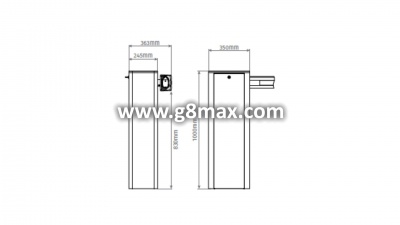Automatic barrier Motorline Professional KTURBO LITE
